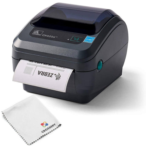 Zebra GX420D Thermal Label Printer, Renewed