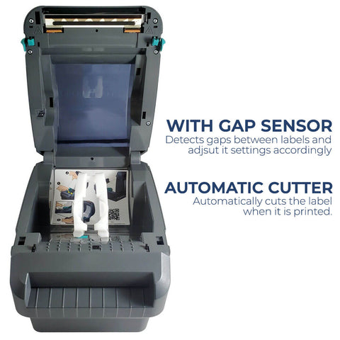 Zebra GX420D Thermal Label Printer, Renewed