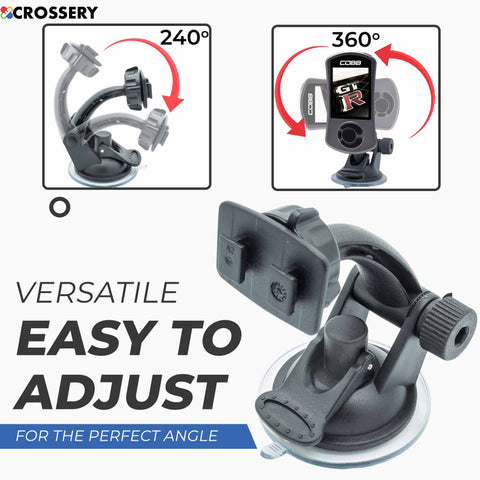 Suction Cup Mount for Cobb Accessport V3, SCT X4, SCT X3