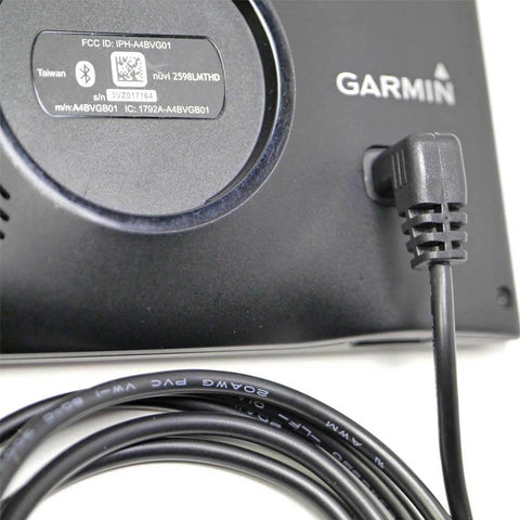 Car Charger Power Cord for Garmin Nuvi GPS, Mini-USB (Without Traffic)