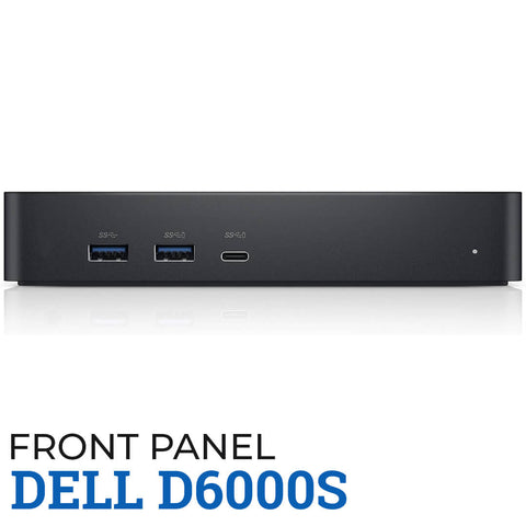 Dell D6000s Docking Station Bundle - Includes HDMI Cable, 130W Power Adapter & Microfiber Cloth (Renewed)