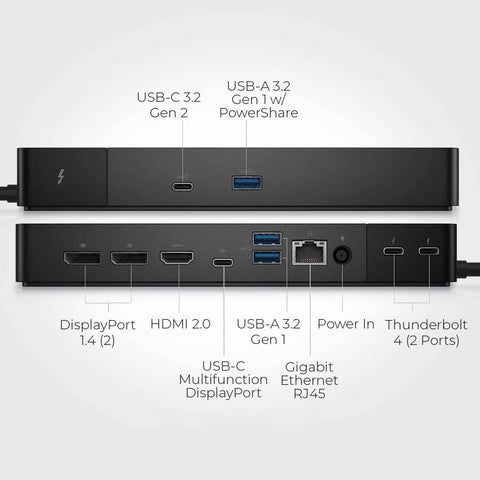 dell wd22tb4 dock ports