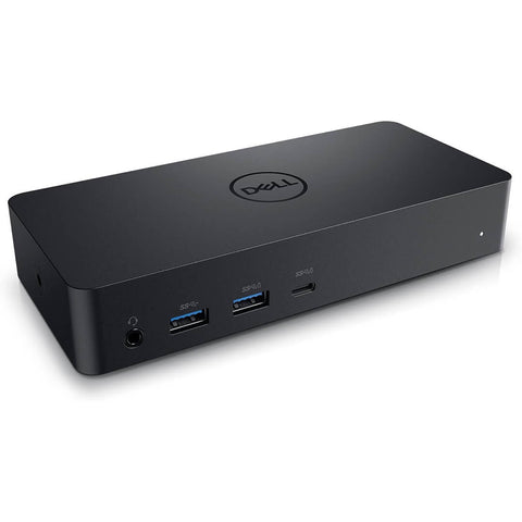 Dell D6000 Docking Station Bundle - HDMI Cable, 130W Power Adapter, USB Printer Cable & Microfiber Cloth (Renewed)