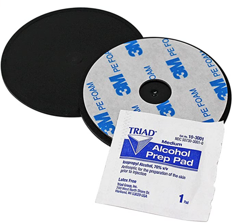 Adhesive Mounting Disk for Car Dashboard - 2-Pack